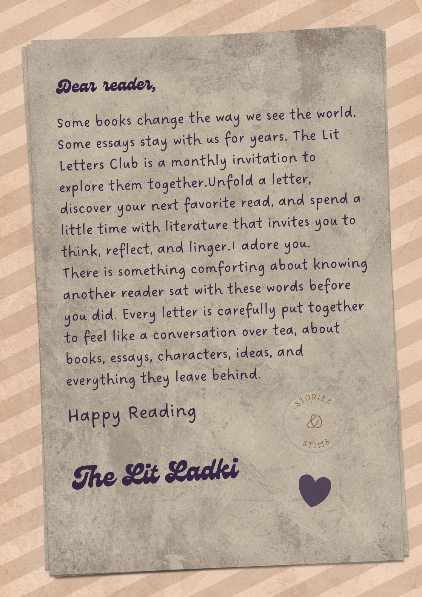 The Lit Letters Club | The Classic Dispatch - Image 3